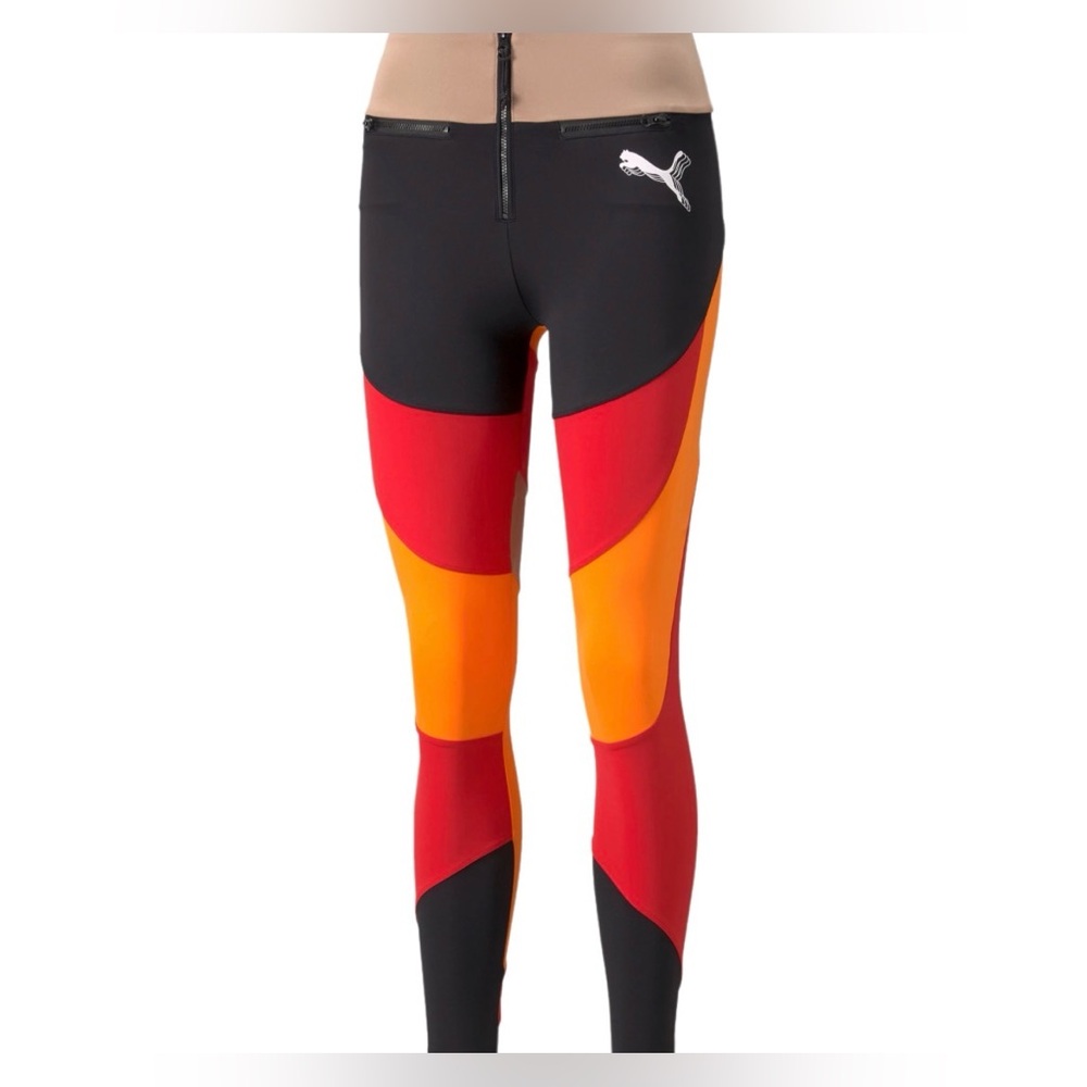 Puma Love Leggings‎ Noir Urban Rouge Active Leggings Size XL New With Tags
